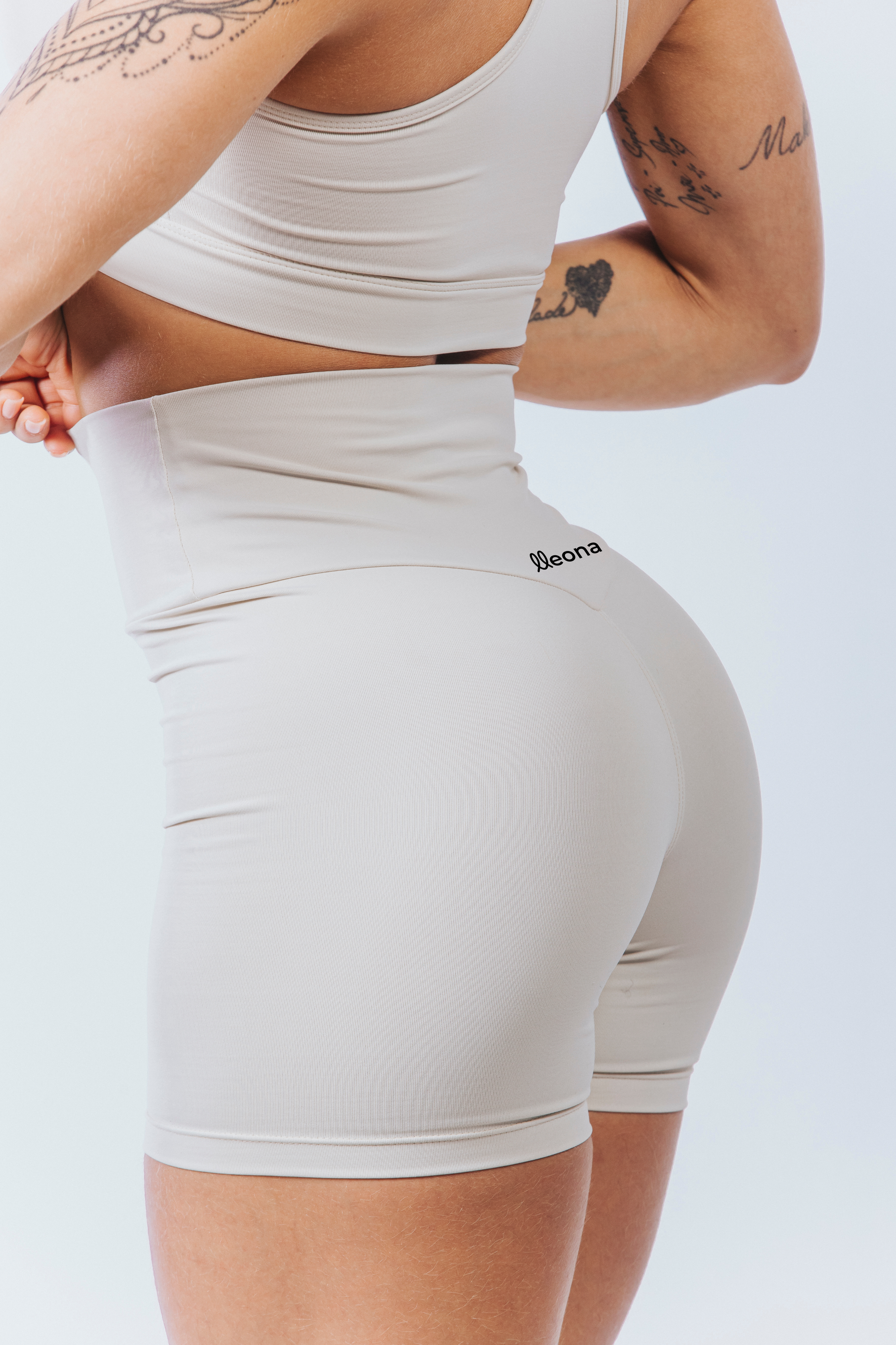 Short Legging Cinza