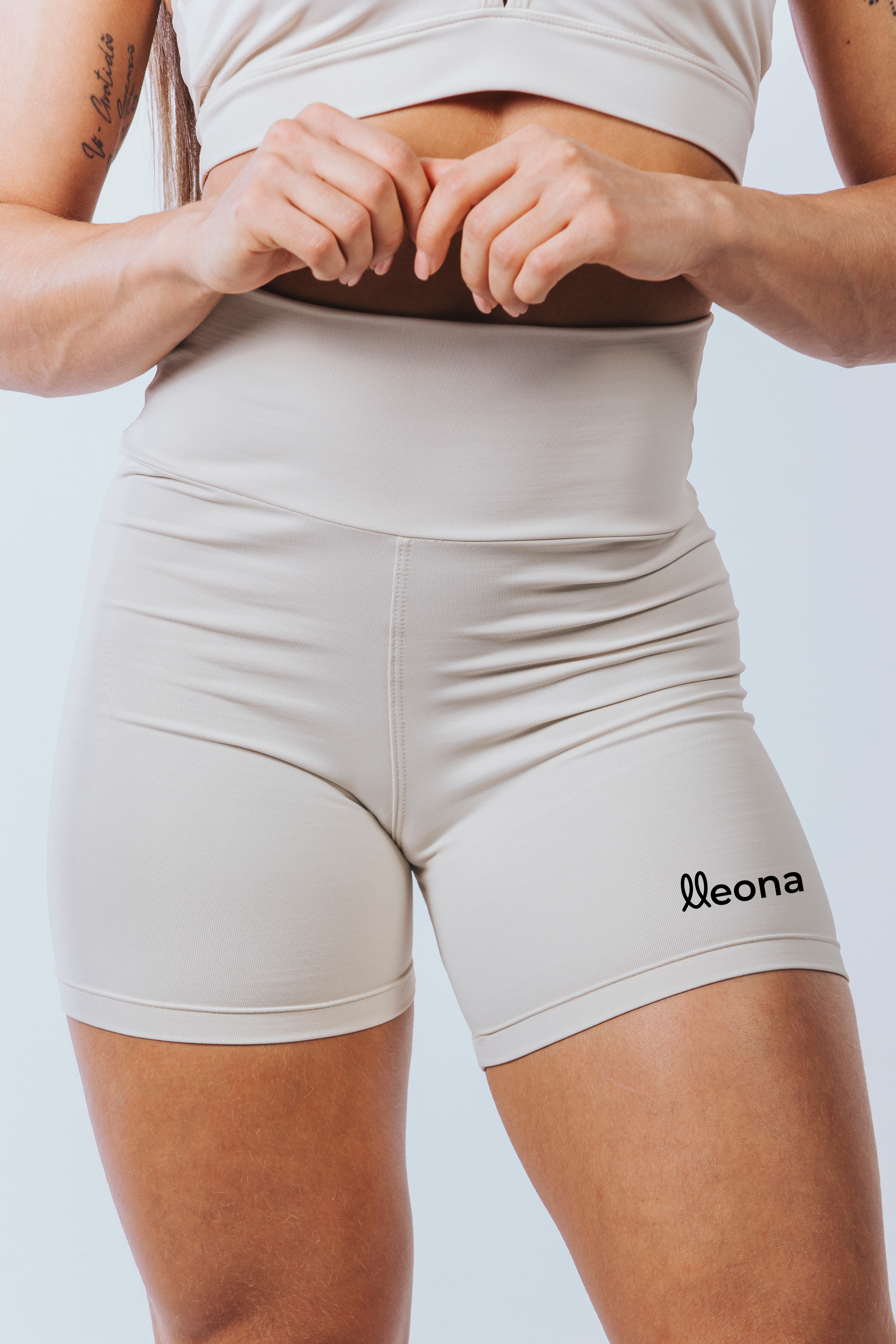 Short Legging Cinza