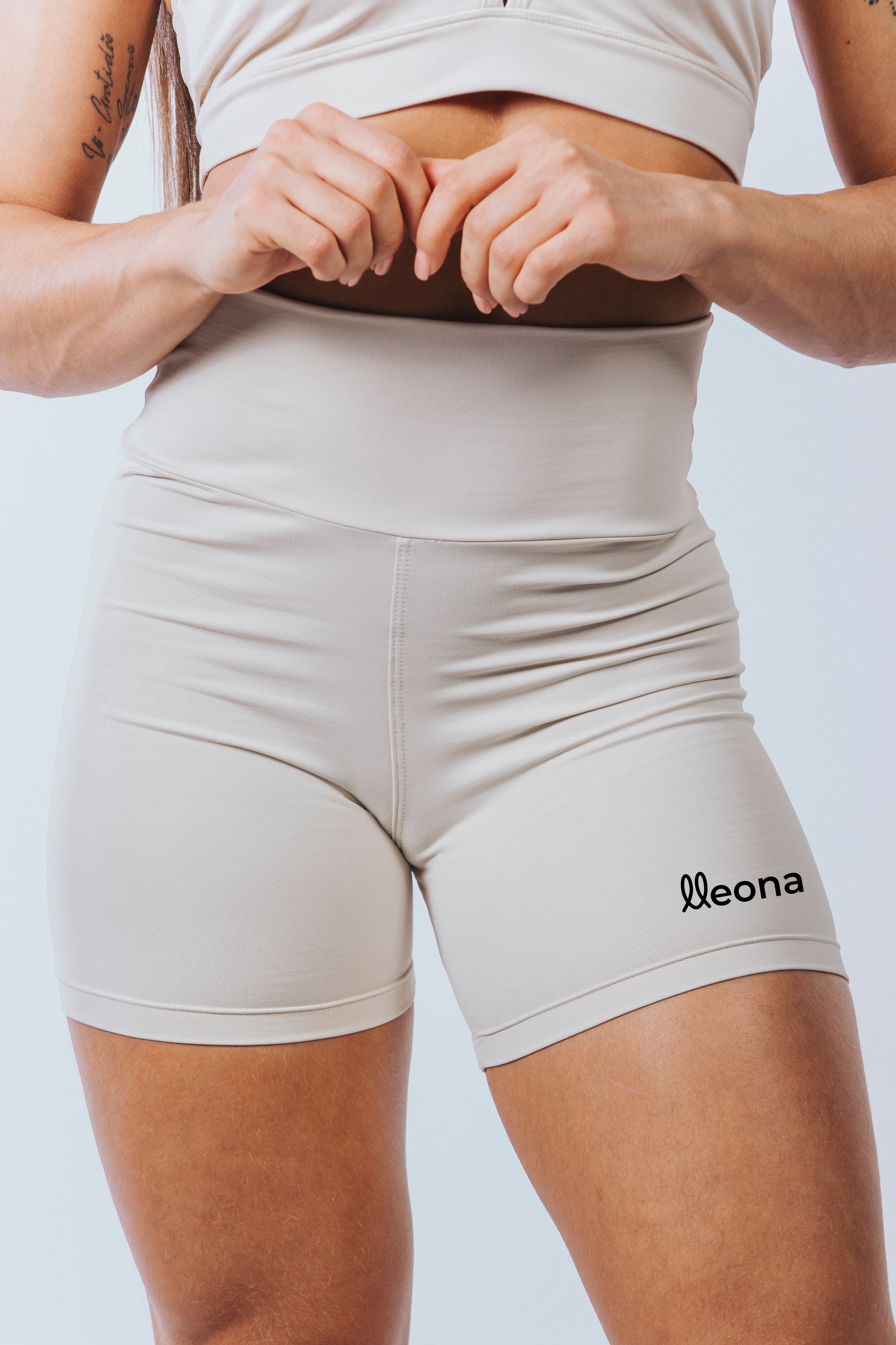 Short Legging Cinza
