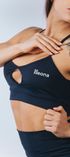 Cropped Feminino Preto