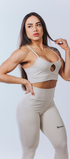 Cropped Feminino Cinza