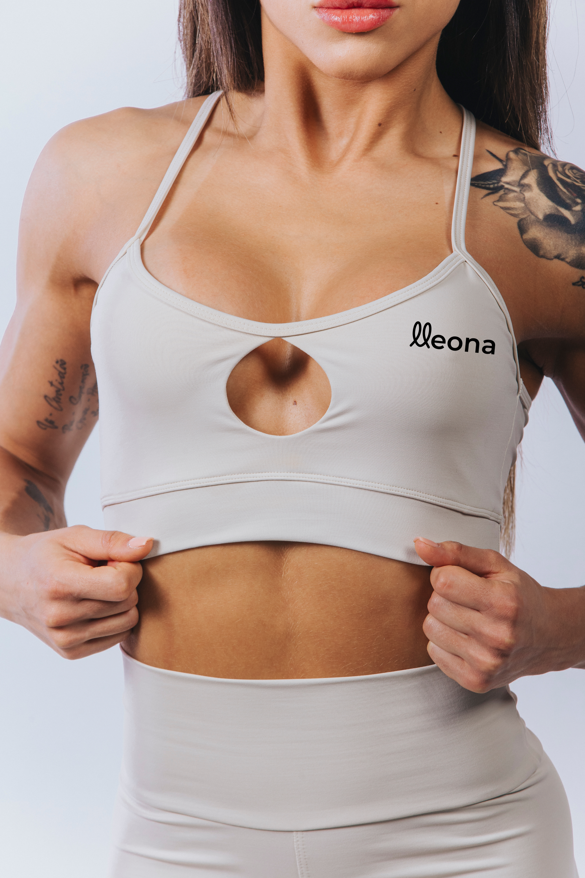 Cropped Feminino Cinza