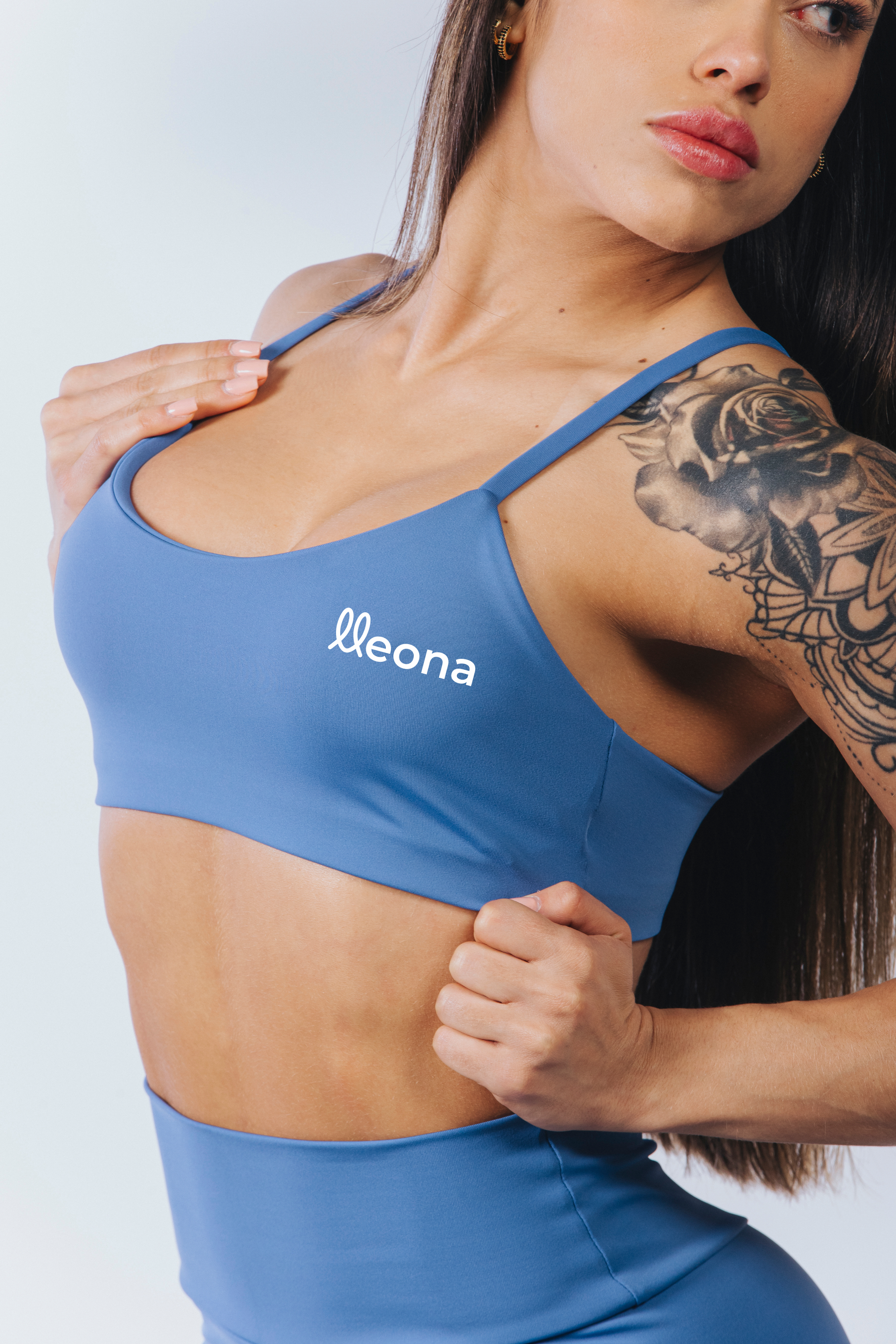 Top Feminino Azul