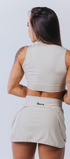 Top Feminino Cinza